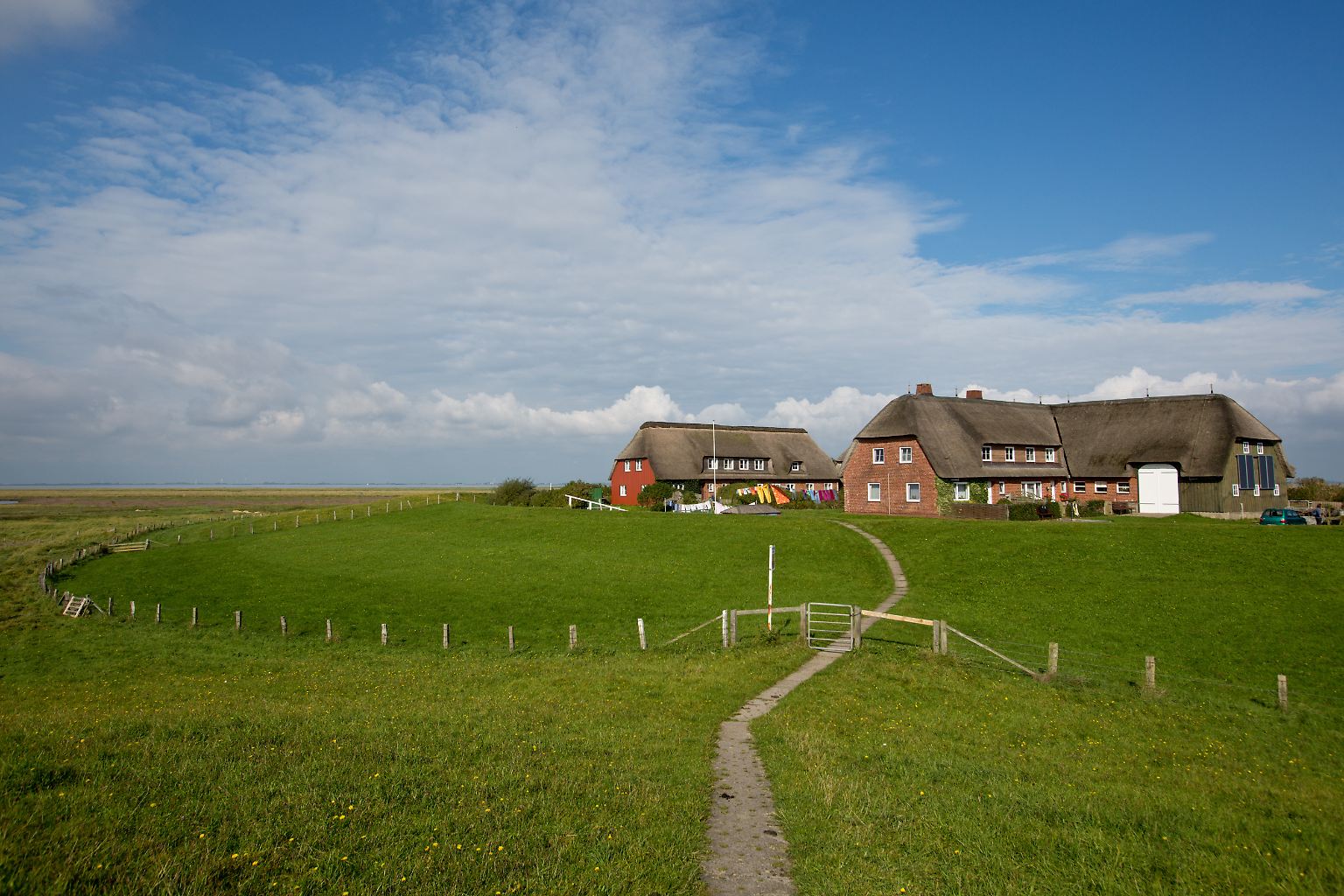 Wo Land Unter Zum Alltag Geh rt Die Halligen N tv de
