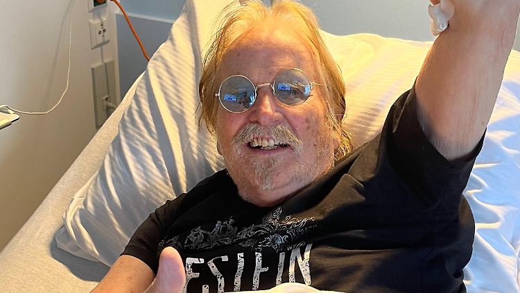 Sänger weiter im Krankenhaus: Frank Zander geht "so schnell nicht