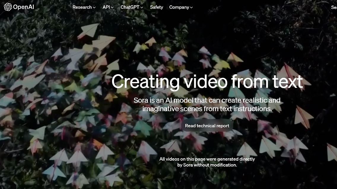 Neue Anwendung von OpenAI: Sora erschafft realistisch anmutende Videos ...
