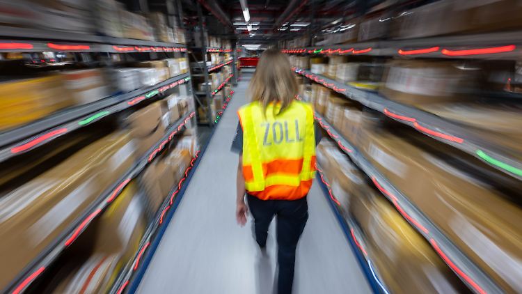 DHL-Hub am Leipziger Flughafen.