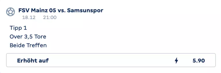 1. FSV Mainz 05 vs. Samsunspor