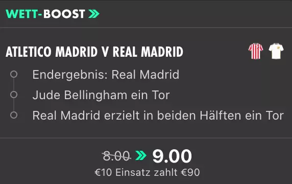 Atletico Madrid vs. Real Madrid