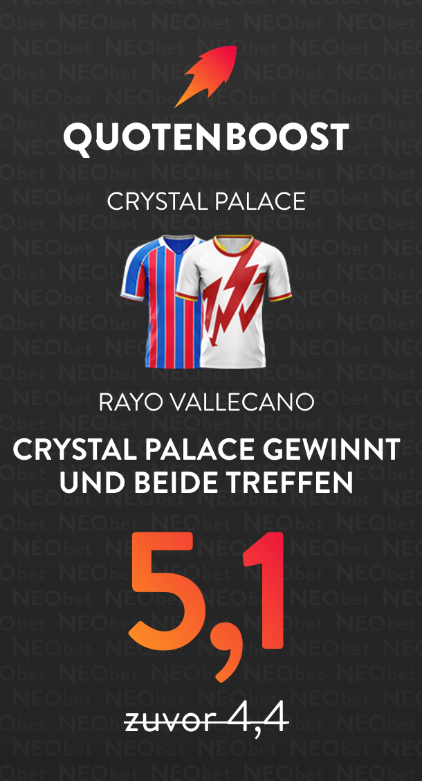 Crystal Palace – Rayo Vallecano