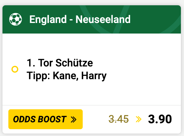 England – Neuseeland