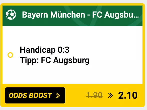 FC Bayern MÃ¼nchen gegen FC Augsburg