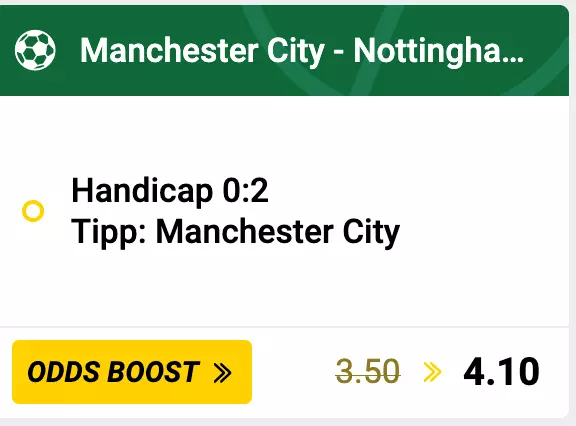 Manchester City – Nottingham Forest