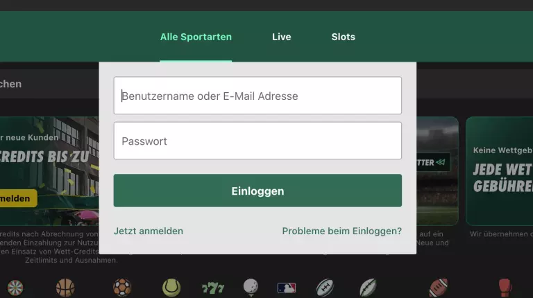 bet365 anmelden