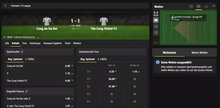 bwin live Wetten