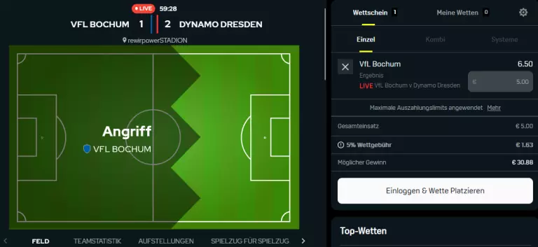 dazn bet live wetten