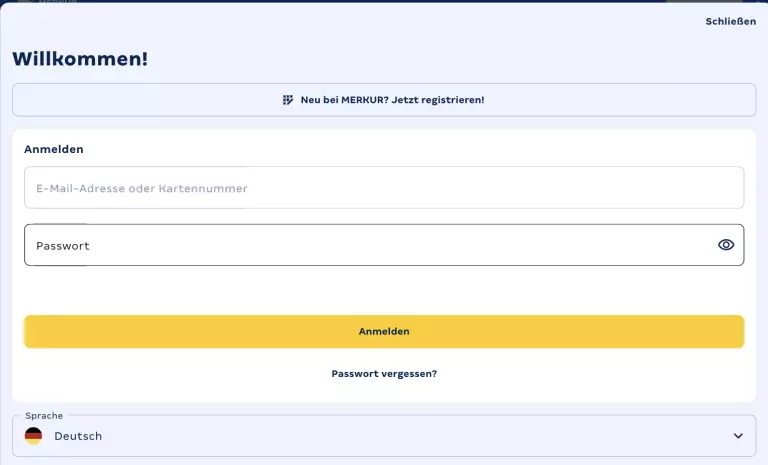 merkur bets login