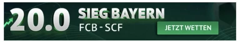 Oddset Quotenboost FC Bayern - SC Freiburg