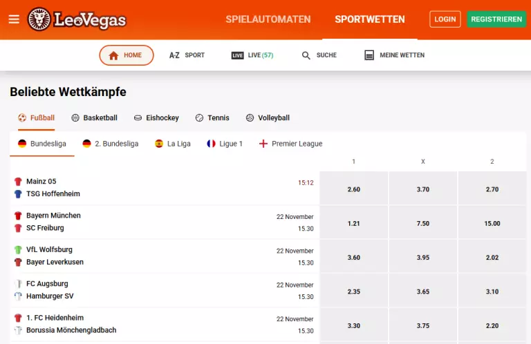 leovegas sportwetten