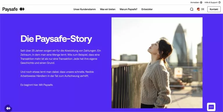 Paysafecard gibt es bereits seit Ã¼ber 25 Jahren (Foto: paysafe.com)