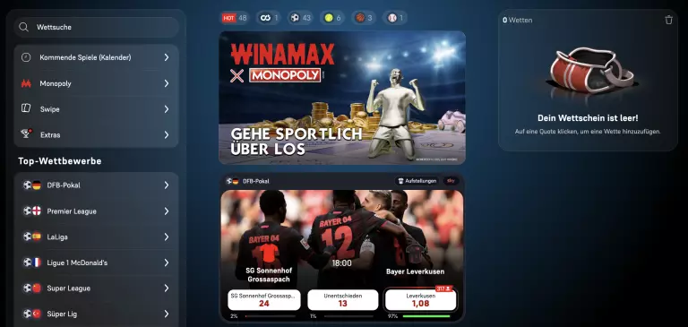 Winamax Extras